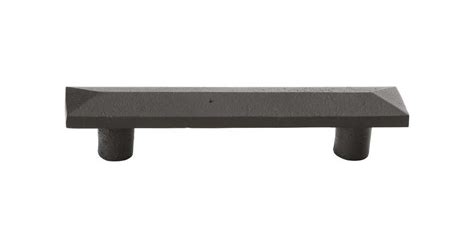 Emtek 86331FB Sandcast Pyramid 6 Inch Center to Center Bar Cabinet Pull ...