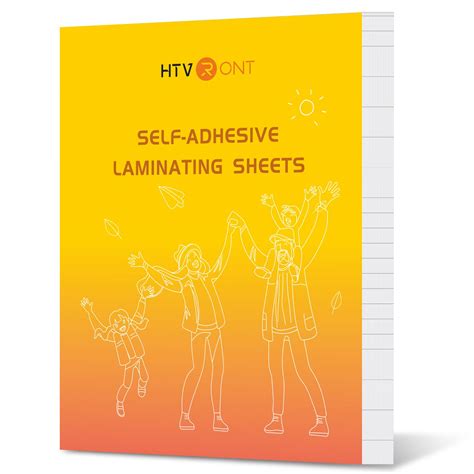 Snapklik.com : HTVRONT Self-Adhesive Laminating Sheets-100 Sheets 9 X ...