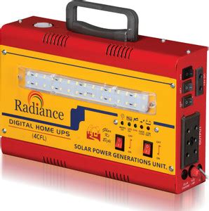Radiance 7.2Ah EXIDE BATTERY RD-300 CFL UPS WITH 12V Solar Compatible ...