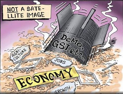 Make a comic caricature depicting the current political upheaval in the ...