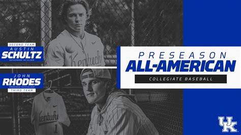 Austin Schultz, John Rhodes Named Preseason All-Americans – UK Athletics