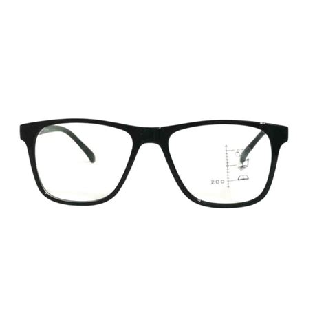 ARTView Large Rectangle Black Progressive Multifocal No-Line Bifocal G ...