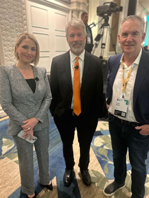 Tom Ryan on LinkedIn: Thank you Michael Saylor and Morgan L Brennan of ...