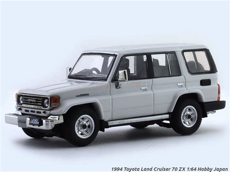 1994 Toyota Land Cruiser 70 ZX white 1:64 Hobby Japan diecast scale ...