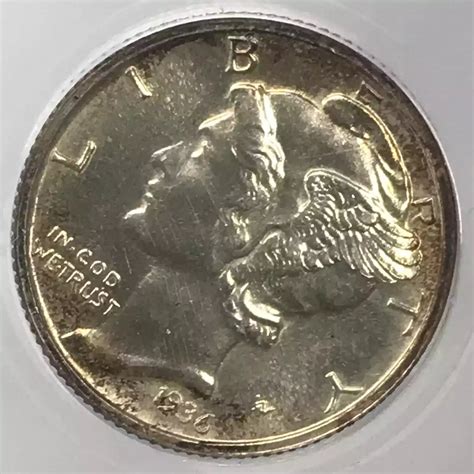 1936 Mercury Dime ANACS PR-62 - Old Pueblo Coin