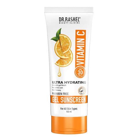 Dr.Rashel Vitamin C Sunscreen Spf 30 Pa++ Gel Ultra India | Ubuy