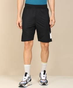 NIKE Solid Men Black Sports Shorts - Buy NIKE Solid Men Black Sports ...