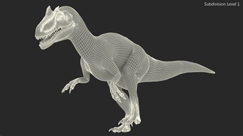 3D Allosaurus Running model | 3D Molier International
