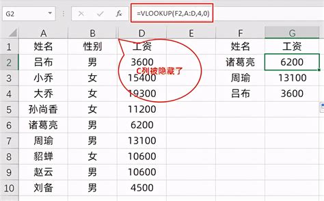 vlookup函数的使用方法图解 VLOOKUP不同用途的使用案例 | 优词网