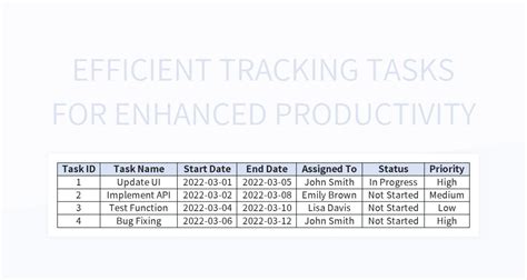 Image result for Excel Tracking Tasks