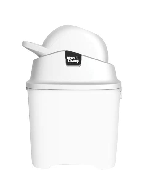 Diaper Champ ONE Standard - Odourless Diaper Pail (Black & White) – ibaby