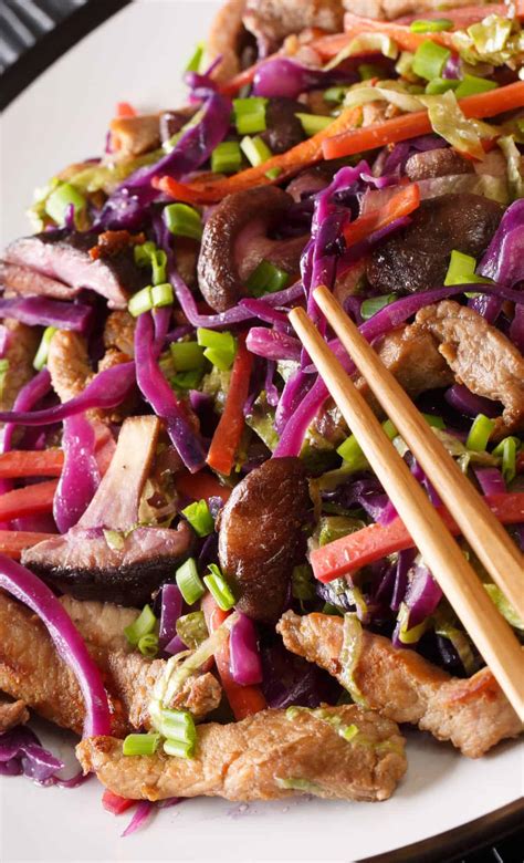 Authentic Moo Shu Pork Chinese Recipe