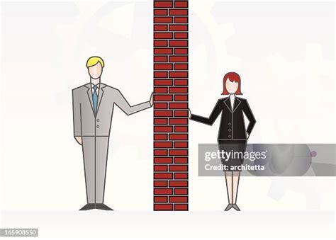 Business People Divided by Wall 的图像结果