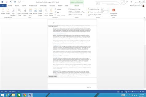 How to Create a Table of Contents in Word 的图像结果