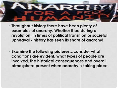 International Anarchy Definition