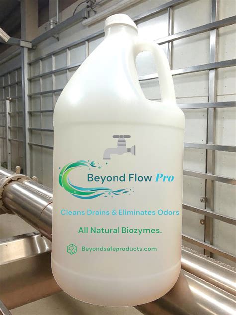 Beyond Flow Pro™ – Bio-Enzymatic Drain Maintainer & Odor Eliminator By – Beyond Safe Products