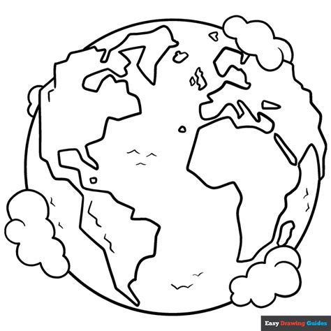 Earth Easy Drawing 的图像结果