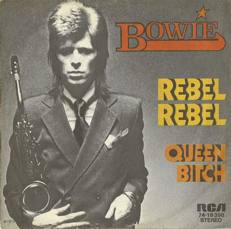 Bowie* - Rebel Rebel (1974, Vinyl) | Discogs