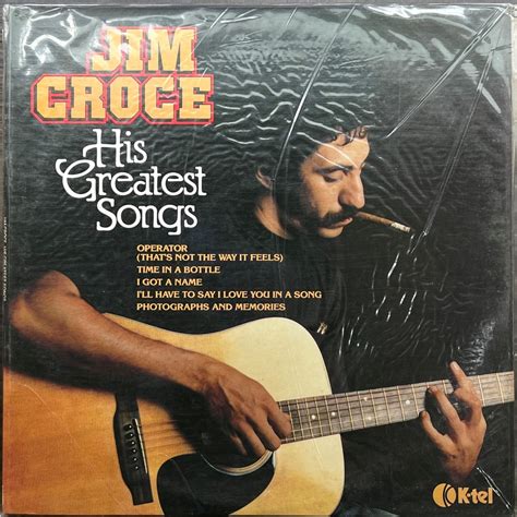 Jim Croce Greatest Songs LP黑膠唱片(二手) | 蝦皮購物