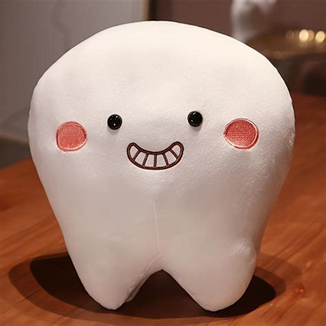 Cute Tooth Plush Toy for Baby Love Teeth Pillow – CRAZE