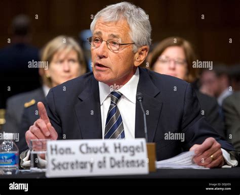 Secretary of defense chuck hagel hi-res stock photography and images ...