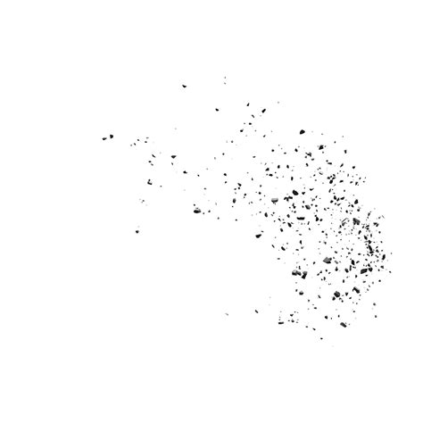 A black and white image of a dust explosion with the word " on it ...