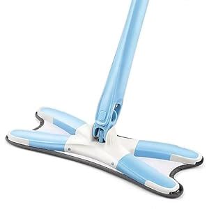 DEVICE OF AKSHAR ALKALINE X-Shped Microfiber Floor Cleaning Mop Hand ...