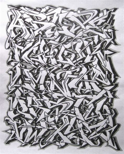 Graffiti Letters Wildstyle