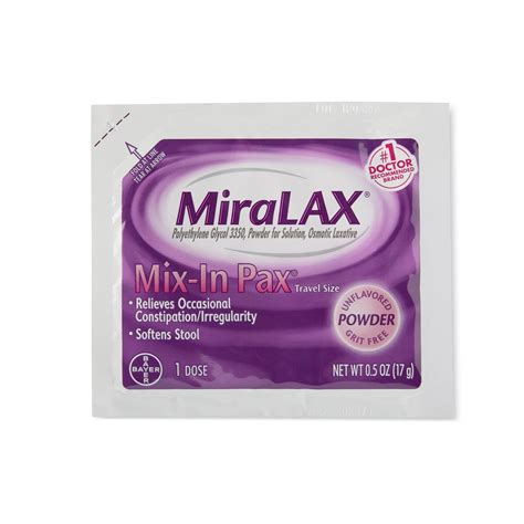 MiraLAX Laxative Powder for Constipation Relief (1x24)