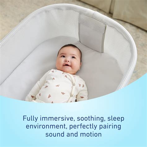 Graco SmartSenseTM Soothing Baby Bassinet Smart Newborn Bassinet ...