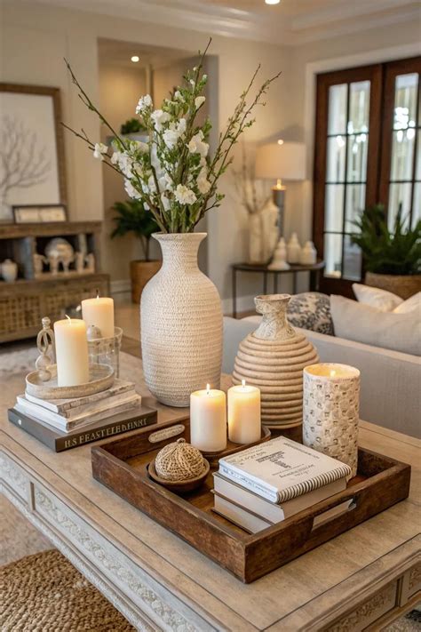 21+ Stylish Center Table Decor Ideas | Center table decor, Table decor ...