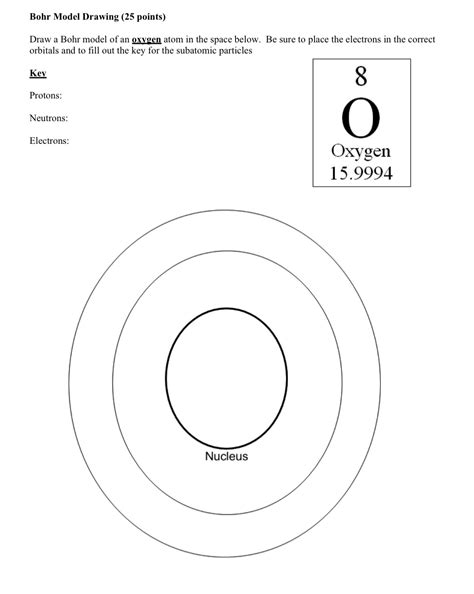 Oxygen Bohr Diagram File:Electron Shell 008 Oxygen.png Wikimedia