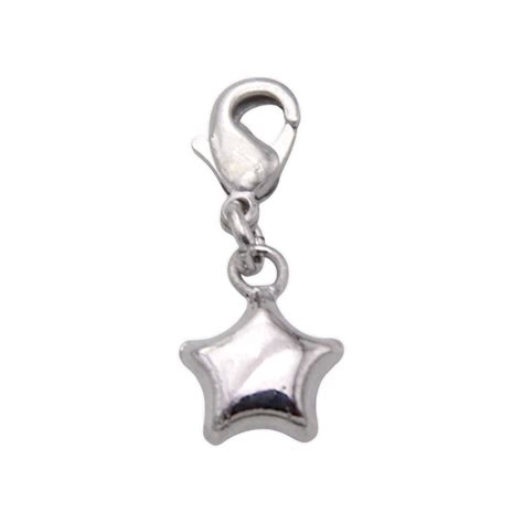 925 Sterling Silver Star Charm Without Chain For Girls And Women – LBV