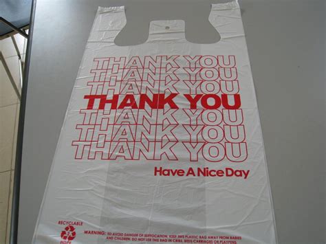 Thank You plastic bag | Plastic bag, Paper shopping bag, Bags