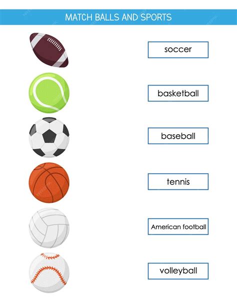 Ball Games Worksheet 的图像结果