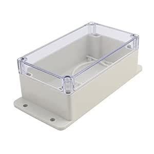 ELECTROPRIME 158x90x64mm Screw Mount ABS Junction Box Enclosure w PC ...