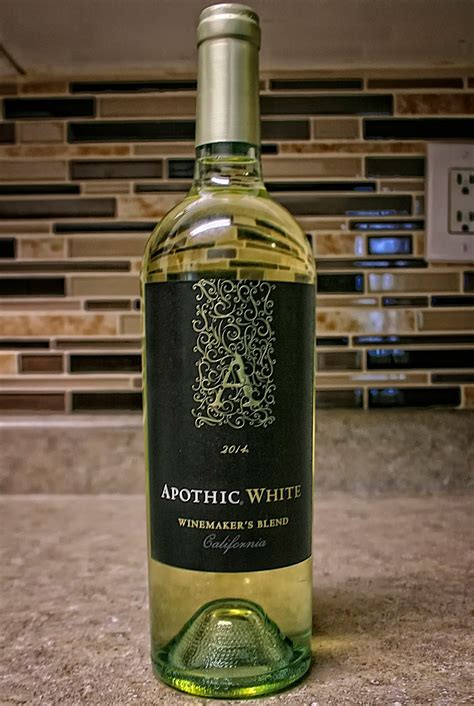 bitácora hedonista: Apothic White 2014