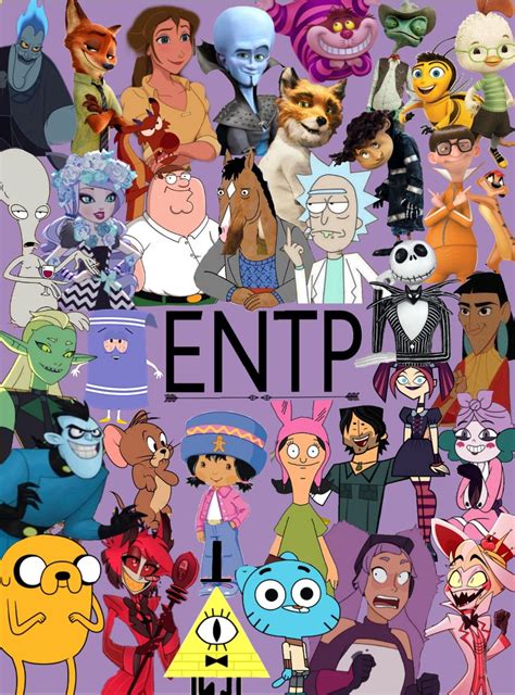 Entp cartoon animated characters – Artofit