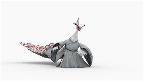 3D Lord Shen From Kung Fu Panda - TurboSquid 2348318