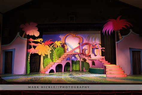 Seussical, Set design theatre, Scenic design