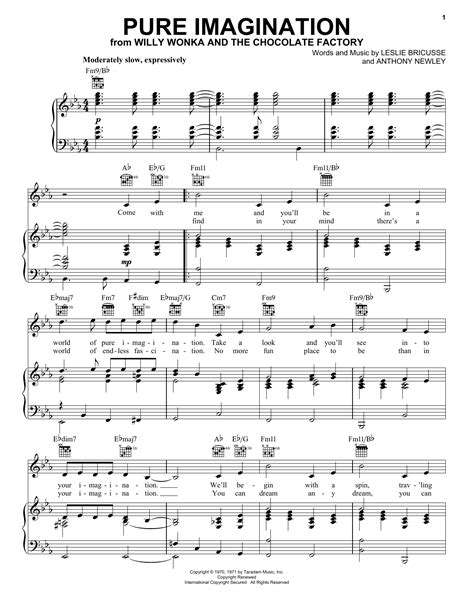 Song From Willy Wonka Pure Imagination Lyrics