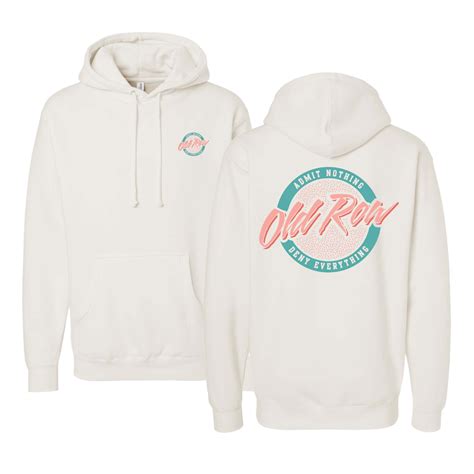 Old Row Circle Logo Hoodie in Bone | Palmetto Moon