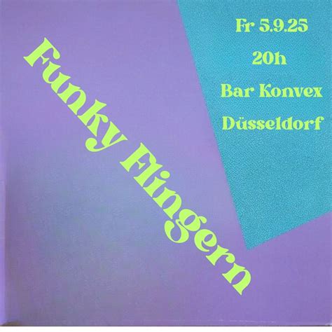 Funky Flingern, Bar Konvex, Dusseldorf, 5 September 2025 | AllEvents