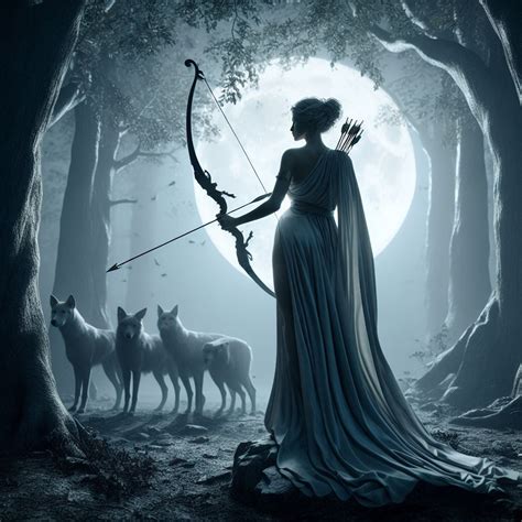 Best 12 Artemis is the Greek goddess of the hunt, the wilderness, wild ...