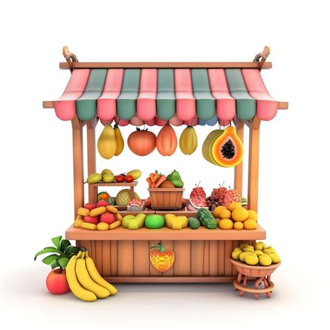 Fruit Store Cartoon 的图像结果