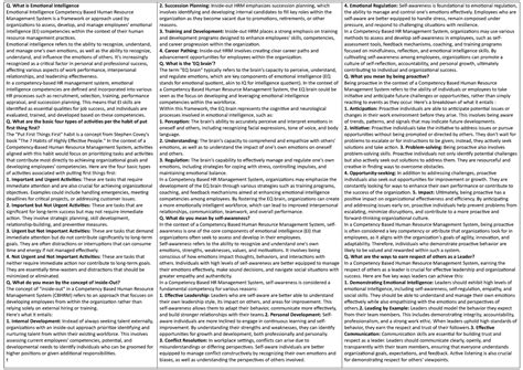 Contemporary framework in management - Q. What is Emotional ...