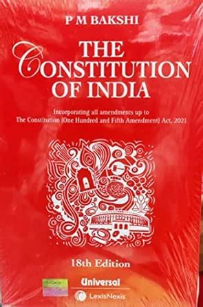 Amazon.in: Buy The Constitution of India 18th Edition (Pocket SIZE LBH ...