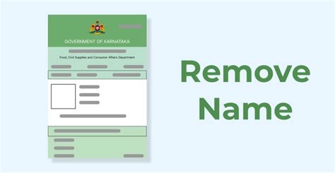 How to Remove Name from Ration Card: Easy Step-by-Step Guide
