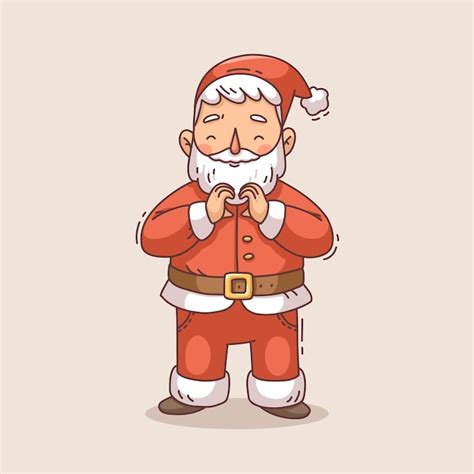 Cute santa cartoon Images - Free Download on Freepik