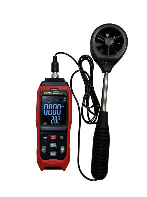 Sigma Instruments 8011 Digital Anemometer with Cfm/Cmm : Amazon.in ...